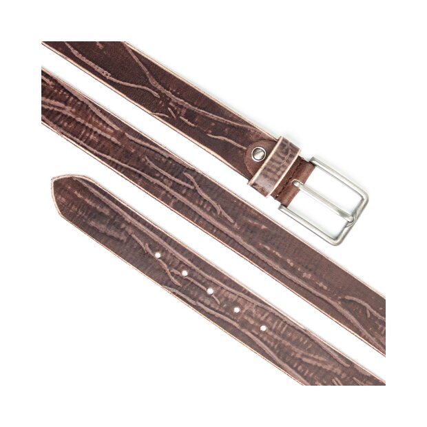 Buffalo leather belt 4 cm wide, length -100,105,110,115 cm 1 piece each UT- 4181