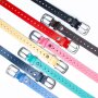4 pieces real leather belts with hole pattern 3 cm width, length 100,105,110,115 cm each 1 piece LB 20