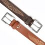 Real leather belt with wing pattern 4 cm wide, length 90,100,110,120 cm 6 pieces