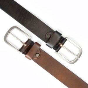 Real leather belt 4 cm width, length 100,105,110,115 cm 1...