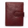 Surjeet Reena mens wallet / wallet / real leather wallet / wallet 12.5x9.5x2.5 cm 00009 red-brown