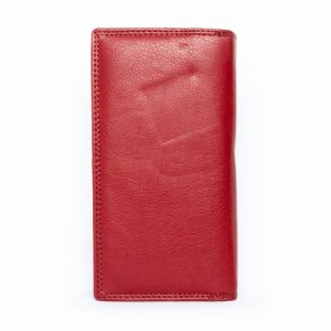 Tillberg ladies wallet made from real nappa leather 19 cm x 10 cm x 3 cm, red