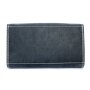 Wild Real Only!!! ladies wallet made from real water buffalo leather navy blue
