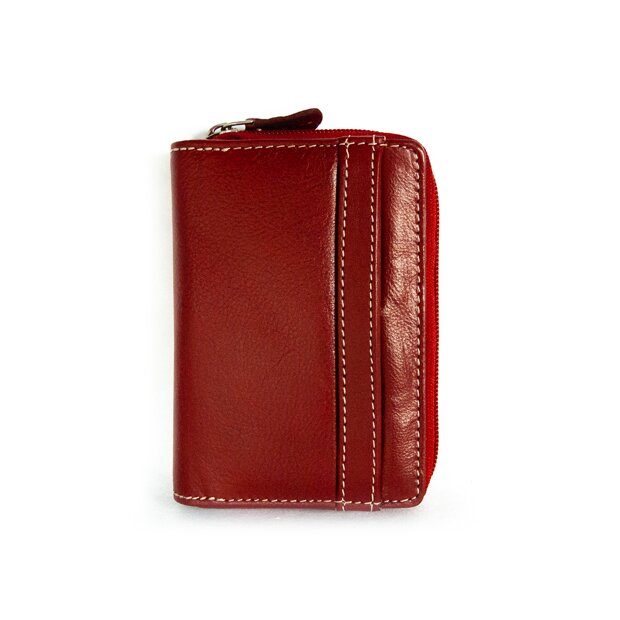 Real leather wallet 13x10x2cm