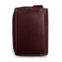 Real leather wallet 13x10x2cm wine red