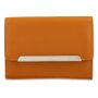 Tillberg ladies wallet made from real nappa leather 10x14x2 cm tan