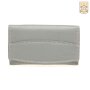 Tillberg ladies wallet made from real nappa leather 9,5x17x2,5 cm grey
