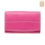 Tillberg ladies wallet made from real nappa leather 9,5x17x2,5 cm fuchsia