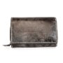 Wild Real only !!! genuine leather purse 15 cm x10 cm x 3 cm, grey