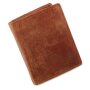 Mens wallet made from real leather nature