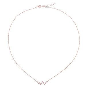 necklace with flash , lenght 45cm mit extandable chain