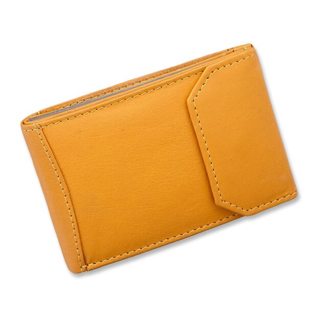 Tillberg credit card case/wallet made from real nappa leather tan
