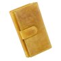 Water buffalo leather wallet WILD REAL ONLY !!!/ST-2016 tan