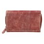 Wild Real only !!! Mens genuine leather purse 15 cm x10 cm x 3 cm, red