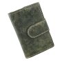 Wild Real Only!!! wallet made from real leather 14 cm x 9,5 cm x 3 cm green