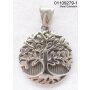 Living tree pendant made from stainless steel