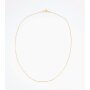 Stainless steel necklace 0,9 mm x 45 cm gold