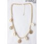 shell necklace Gold