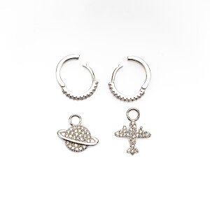 Earrings with Cubic Zirconia
