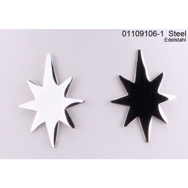 Stainless steel earrings Steel