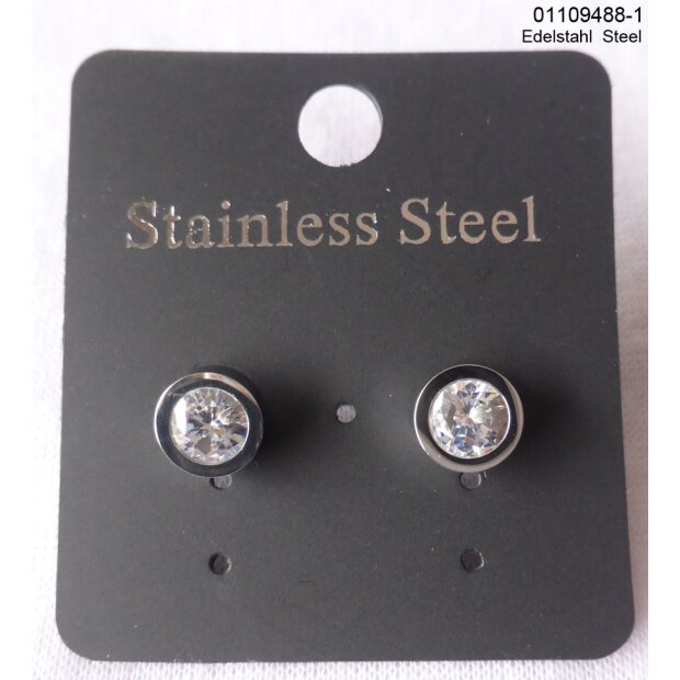 Stainless steel earrings Steel