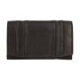 Tillberg ladies wallet made from real leather 10x17x3 cm black