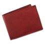 Tillberg mens wallet made from real leather reddish brown