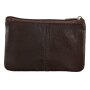 Surjeet-Reena Unisex Key Case made of genuine leather 7,5x11x1 cm dark brown