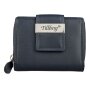 Tillberg ladies wallet made from real leather navy blue