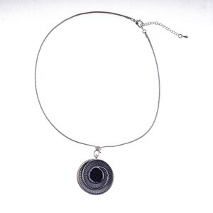 Magnetic Brooch necklace 60 cm