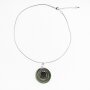 Magnetic Brooch necklace 60 cm