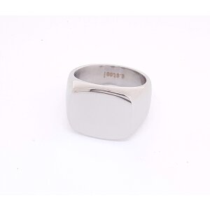 Ring made from stainless steel