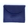 Tillberg wallet made from real leather 7 cm x 8,5 cm x 1,5 cm, navy blue