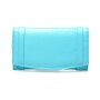 Tillberg ladies wallet made from real nappa leather 10,5x17x3 cm sea blue