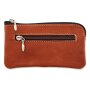 Key wallet made from real leather, light brown