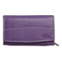 Tillberg ladies wallet made from real nappa leather 9,5x17x2,5 cm purple