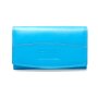 Tillberg ladies wallet made from real nappa leather sea blue