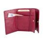Tillberg ladies wallet made from real nappa leather 8 cm x 10,5 cm x 2,5 cm, violet