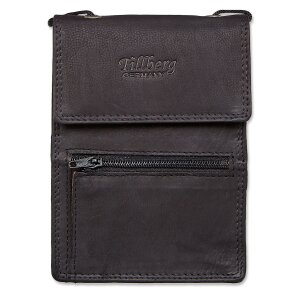 Tillberg travel wallet/chest pouch made from real leather