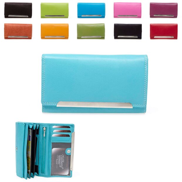 Tillberg ladies wallet made from real leather 9,5 cm x 17 cm x 3 cm