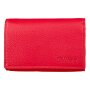 Wallet made from real leather for women and men, Tillberg red