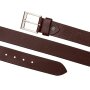 Buffalo leather belt 4 cm wide, length 90,100,110,120 cm 6 pieces, light brown
