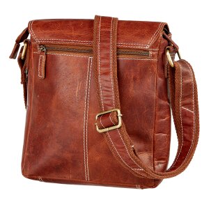 Real leather sholder bag, hand bag, tan