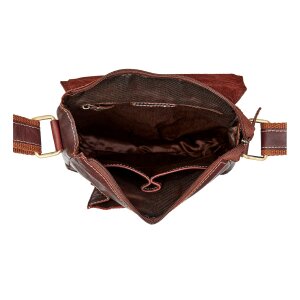 Real leather sholder bag, hand bag, tan