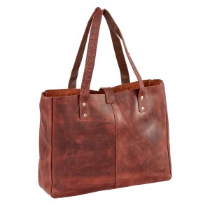 Real leather shoulder bag in different colours
