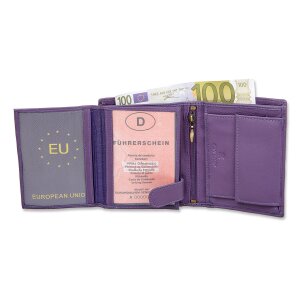 Tillberg wallet made of genuine leather 12.5x10x2 cm SR-00002