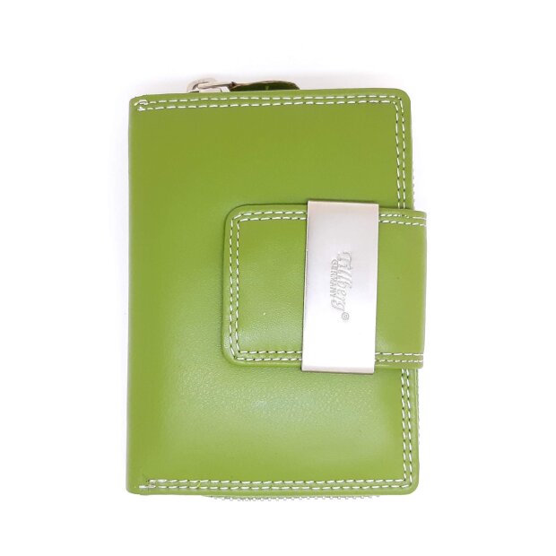 Tillberg wallet made from real leather apple green