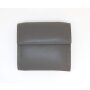 Tillberg wallet made from real leather 10 cm x 10 cm x 2,5 cm grey