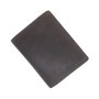 Tillberg wallet wallet made of genuine leather 12x10x2.5 cm dark brown