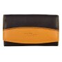 Tillberg ladies wallet made from real leather black+tan